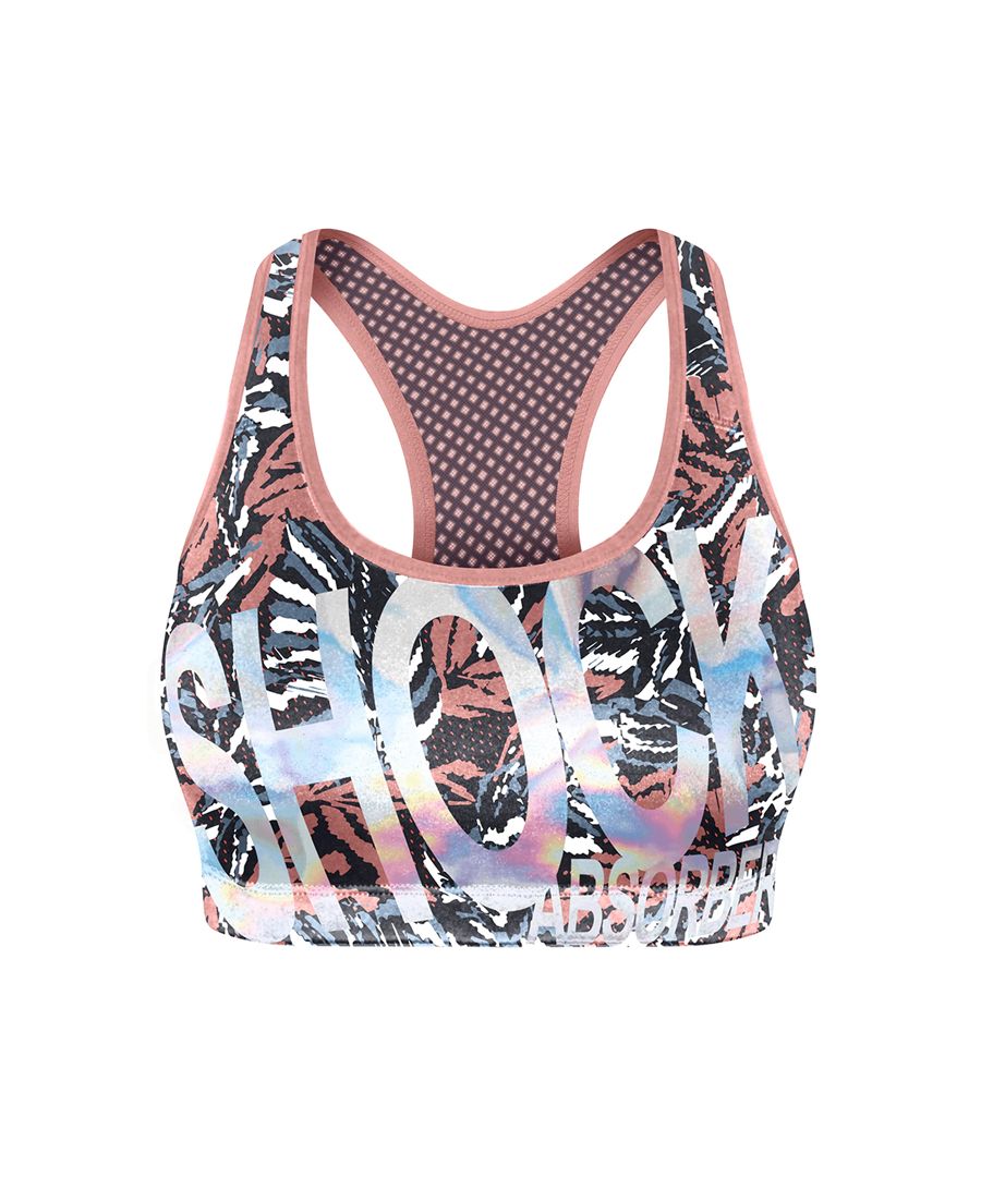 In light weight fabric this crop top helps to keep your movements smooth and sleek.  The fabric compresses and encapsulates your breasts to fully support your bust whilst allowing for a full range of movement for all your sports activities.  Featuring a racerback in breathable fabric to help keep your cool and dry.  This bra is recommended for sports activities such as Yoga, Body Balance, Aerobics, Racket Sports, Weight Training, Golf, Dance & Martial Arts. Size Guide: XS (8), S (10), M (12), L (14), XL (16).