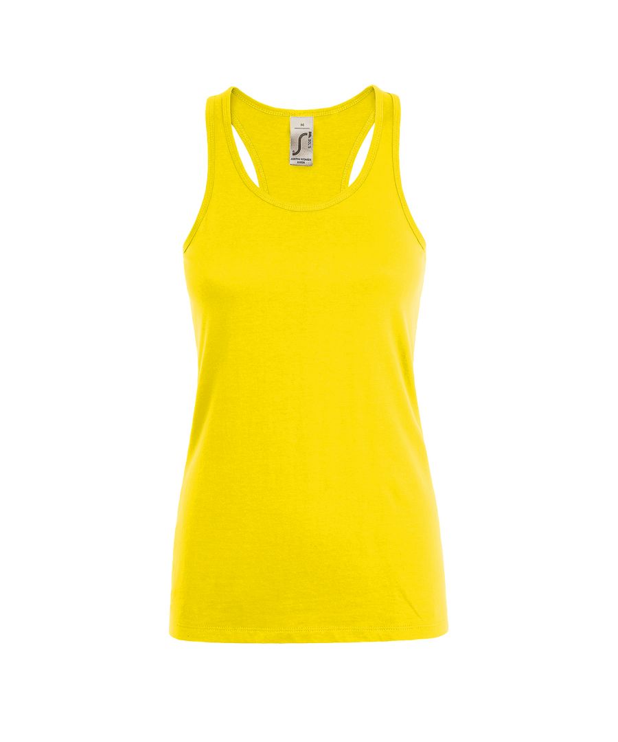 SOLS Womens/Ladies Justin Sleeveless Vest (Lemon) - Yellow - Size 2XL