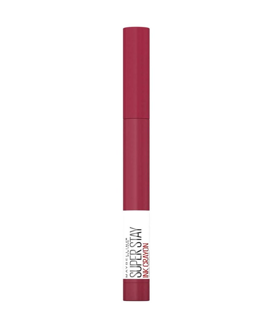 Our 1st Lip Crayon with Elastic Ink technology glides a rich layer of matte color across the lips with mistake-proof control that lasts up to 8 hours.This lipstick is easy to use perfect for on the go people who don't have time to spend ages doing their lipstick.