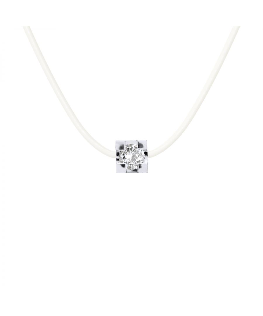 Image for DIADEMA - Necklace Transparent Nylon - Real Diamond