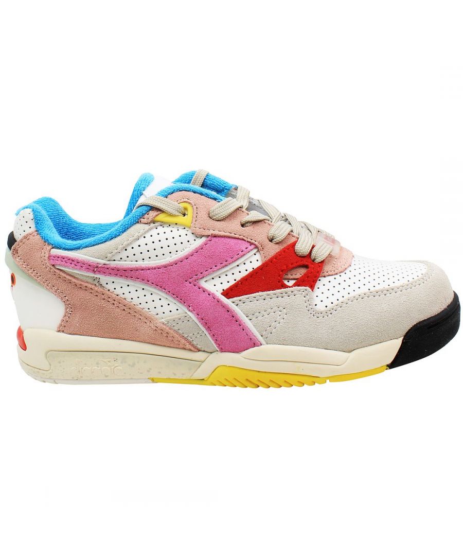 Diadora LC23 Rebound Mens Multicoloured Trainers - Multicolour - Size UK 12