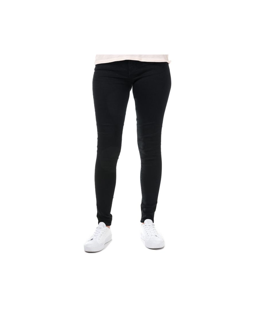 Image for Women's Levis 710 Super Skinny Secluded Echo Jeans in Black