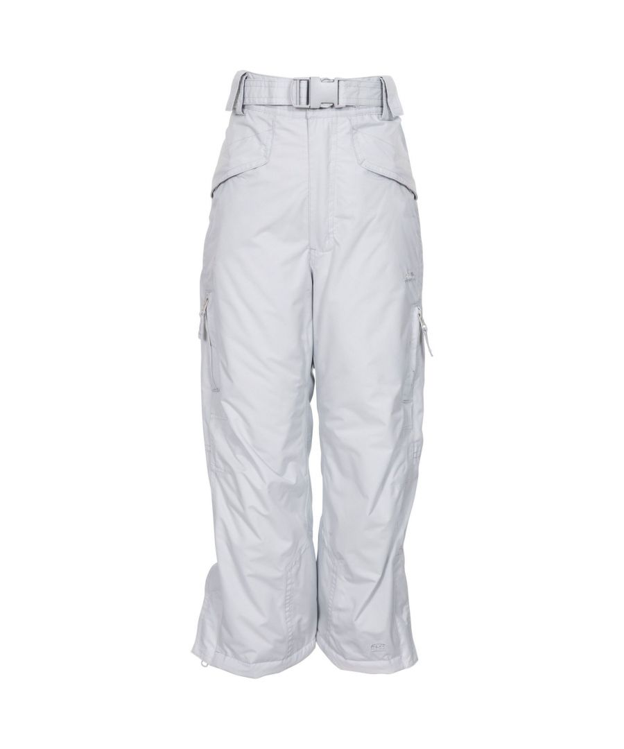 Image for Trespass Childrens/Kids Marvelous Insulated Ski Trousers (Pale Grey)