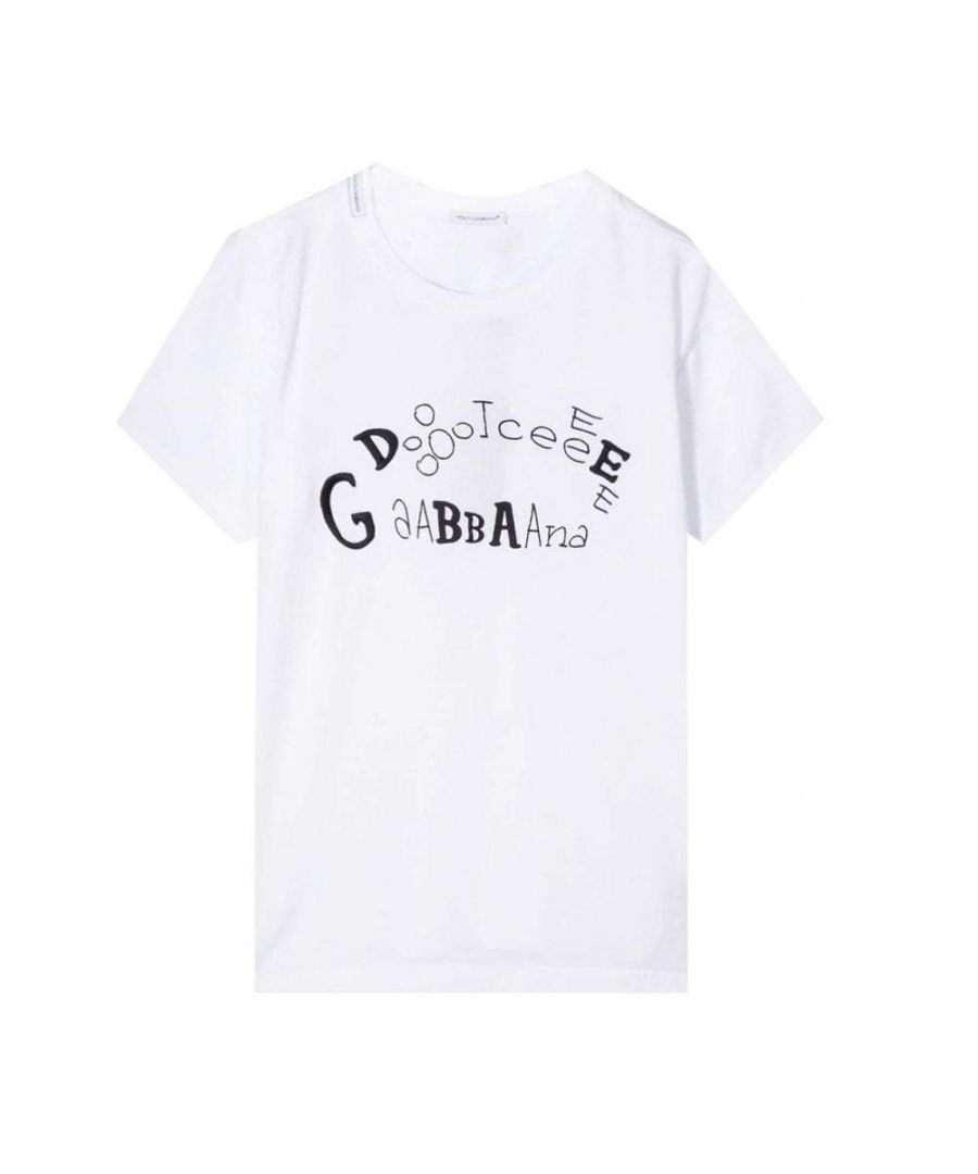 Image for Dolce & Gabbana Boys Logo T-shirt White