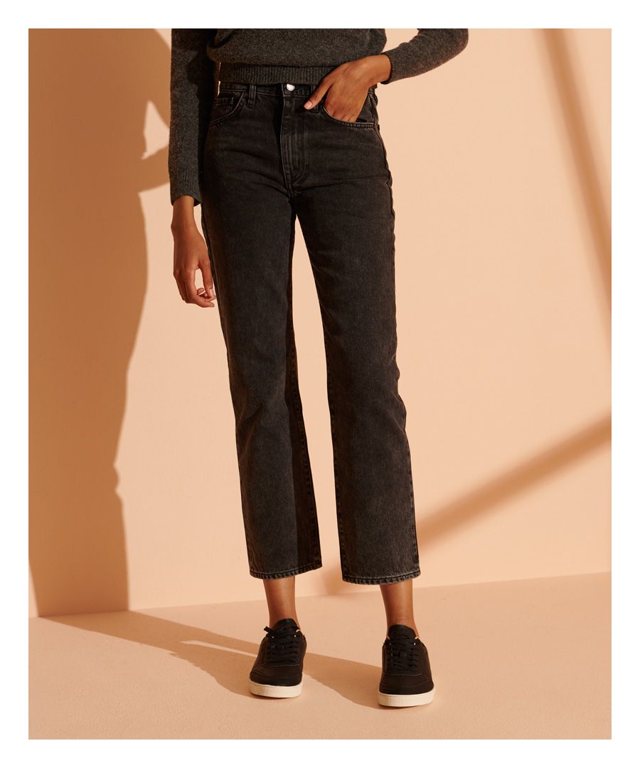 Image for Superdry High Rise Straight Jeans