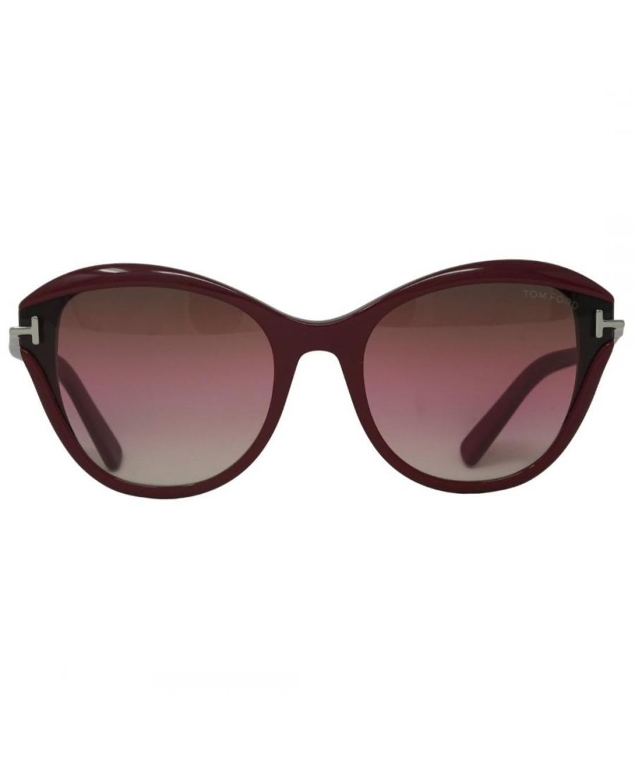 Tom Ford Leigh FT0850 69F Red Sunglasses. Lens Width = 62mm. Nose Bridge Width = 20mm. Arm Length = 135mm. Sunglasses, Sunglasses Case, Cleaning Cloth and Care Instructions all Included. 100% Protection Against UVA & UVB Sunlight and Conform to British Standard EN 1836:2005