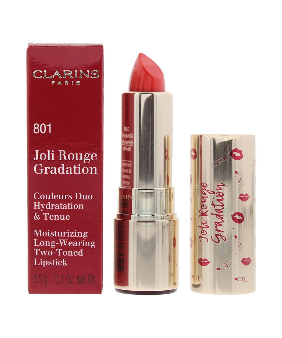 Enhance your lips in a duo of shade - a dark colour for a pronounced lip contour and a light colour to create a gradient on the lip bulge. Thanks to its creamy formula, lips remain moisturized, supple and soft for hours. The dual colour melts intensely on the lips, which become brighter and visibly fuller.