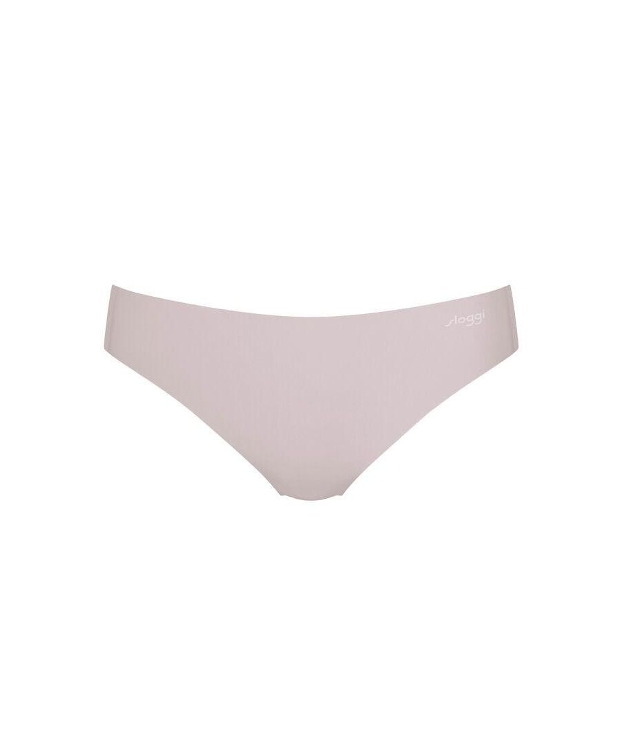 Don't compromise on comfort with your next thong. This zero feel string brief from Sloggi does what the name suggests. You will barely feel this thong thanks to the lightweight, soft fabric. The seamless design means you can say goodbye to visible panty lines and focus on your day. This is the perfect brief for everyday comfort or for lounging on those lazy days.\n\nZero feel brief\nNo VPL\nLightweight and soft\nSeamless\nMinimal rear coverage\nComposition: 70% Polyamide | 30% Elastane\n\nListed in UK sizes