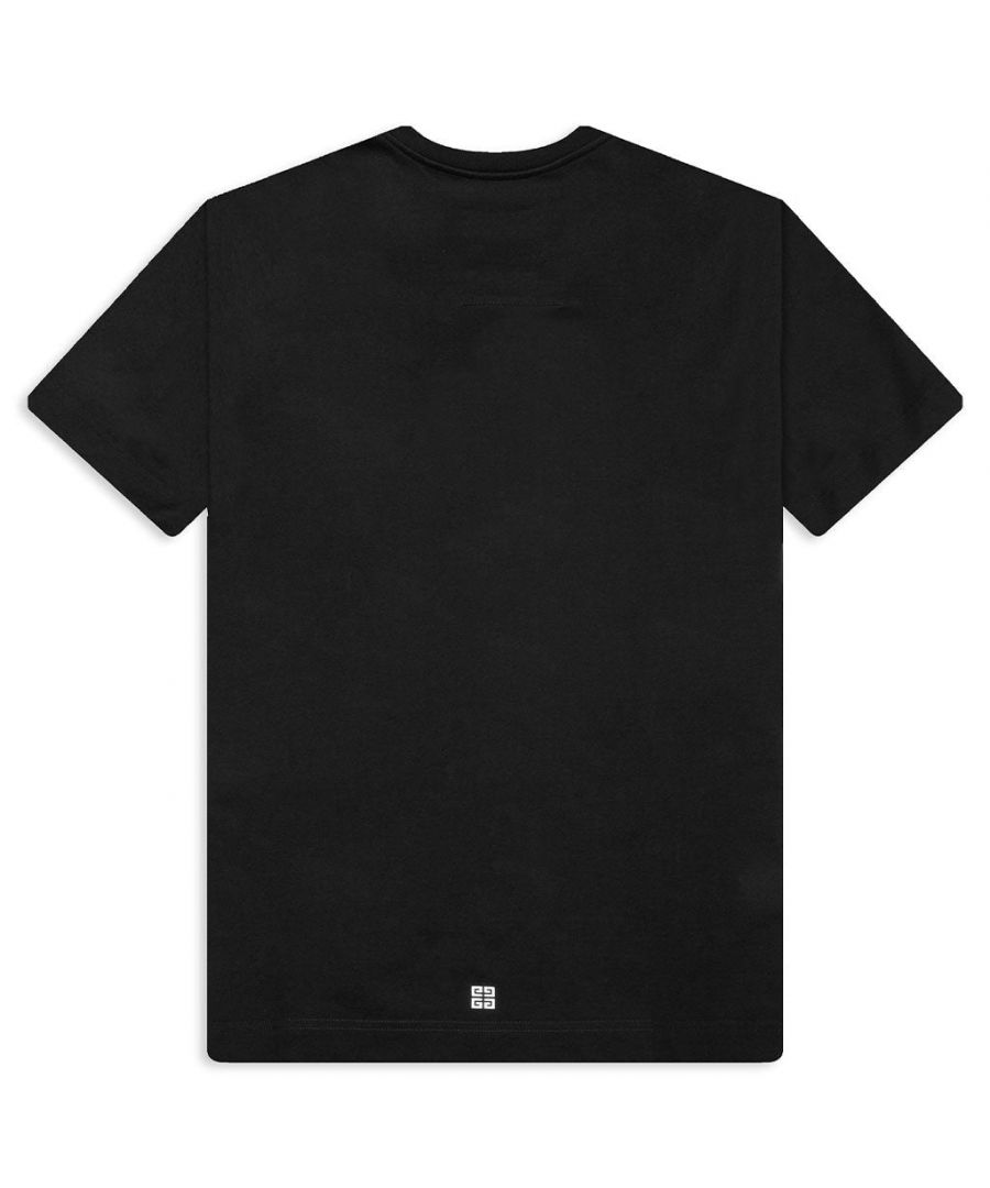 Givenchy’s Reflective Slim Fit T-Shirt is sure to make an impression on any wardrobe. The design incorporates a cotton construction along with a crew neckline. Reflective screen-printed branding at the chest paired with printed graphics at the back completes the design
