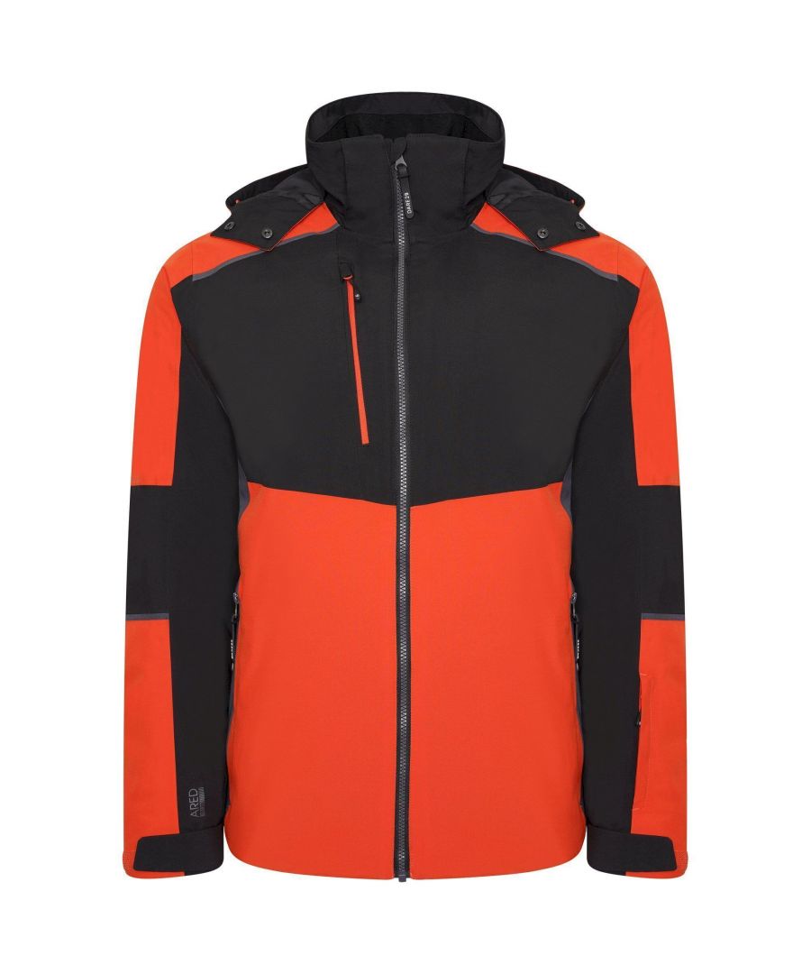 Regatta Mens Emulate Wintersport Jacket (Amber Glow/Black)