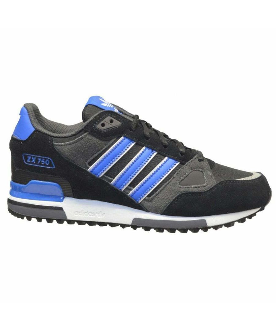 Refresh your Activewear Wardrobe with these Adidas ZX 750 Retro trainers. These Classic Trainers feature a Suede upper, a comfortable textile lining, an Injected EVA midsole for lightweight cushioning, and a Grippy Rubber Outsole. Suitable for Running and Walking.