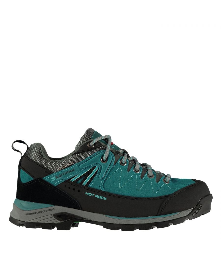 Image for Karrimor Womens Hot Rock Low Walking Shoes Waterproof Lace Up Breathable Padded