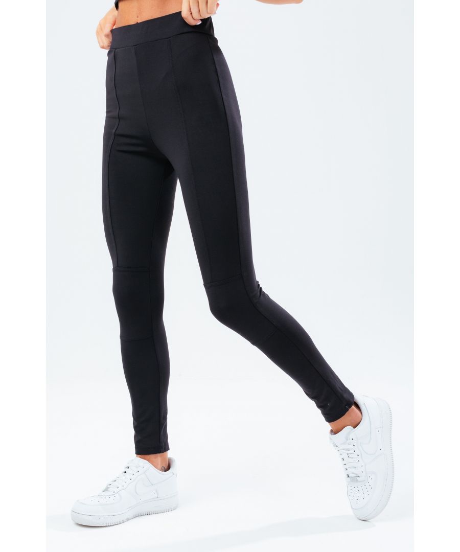 Image for Hype Charcoal With Detail Seams Women's Fitted Leggings