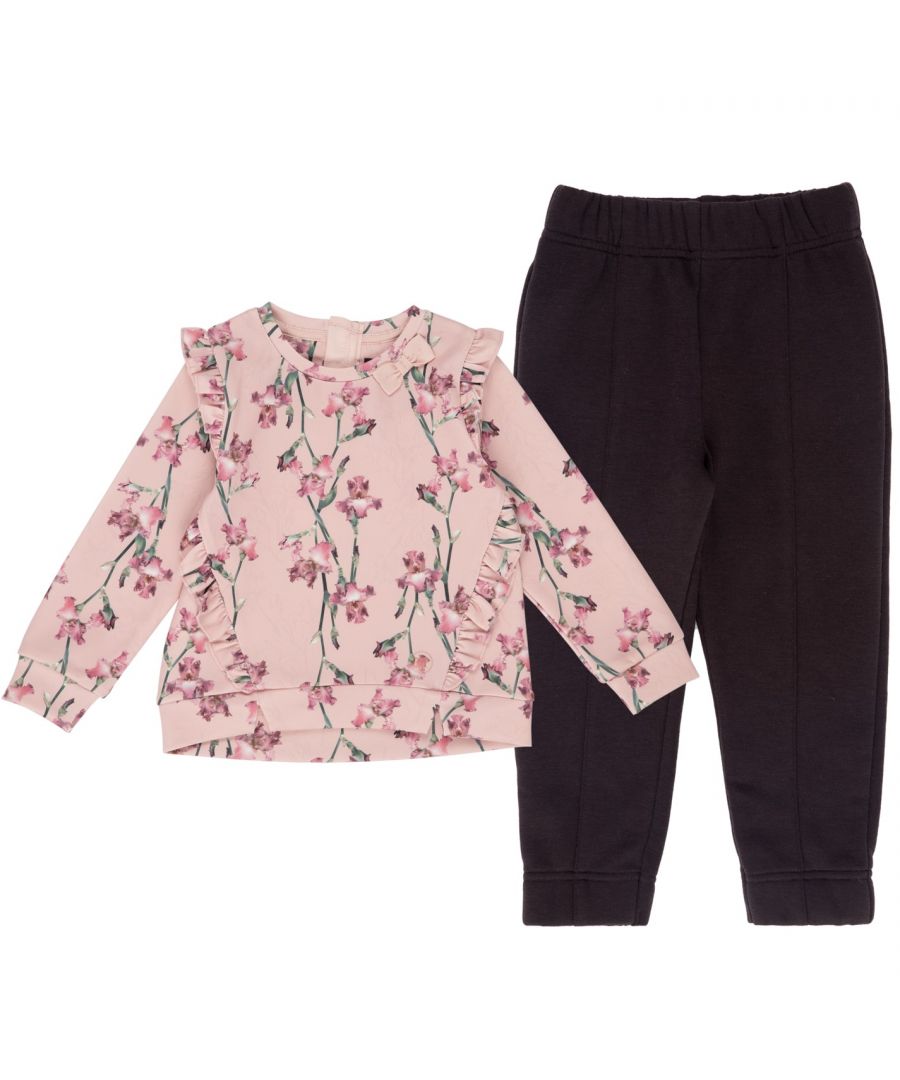 Firetrap Crew 2 Piece Set Infant Girls - This Infant Girls Firetrap Crew 2 Piece Set is the perfect addition to any little girls wardrobe. Featuring a colour contrasting top and bottoms, you can rest assured they will be looking sleek and stylish wherever their next adventure may be.