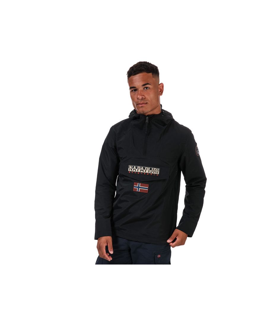 Men's Napapijri Rainforest Jacket in Navy