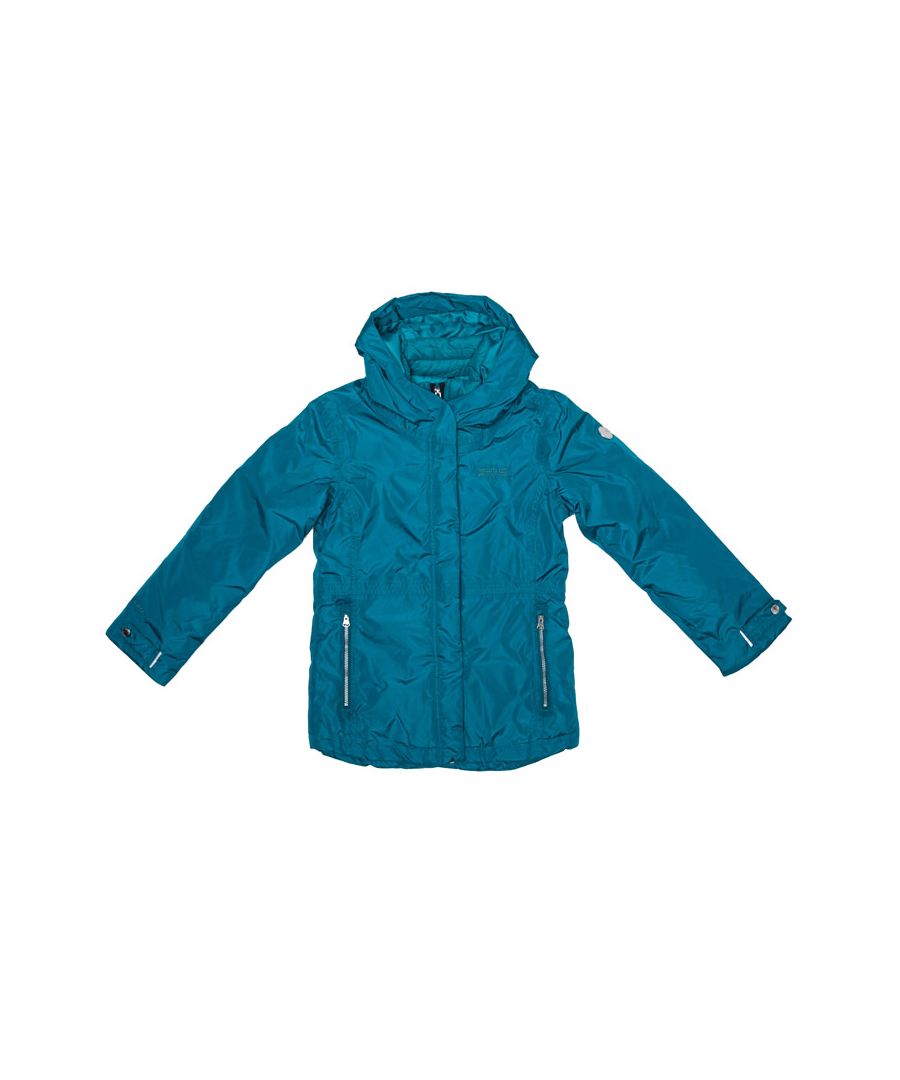 Image for Girl's Regatta Infant Benazira Waterproof Insulated Jacket in Teal