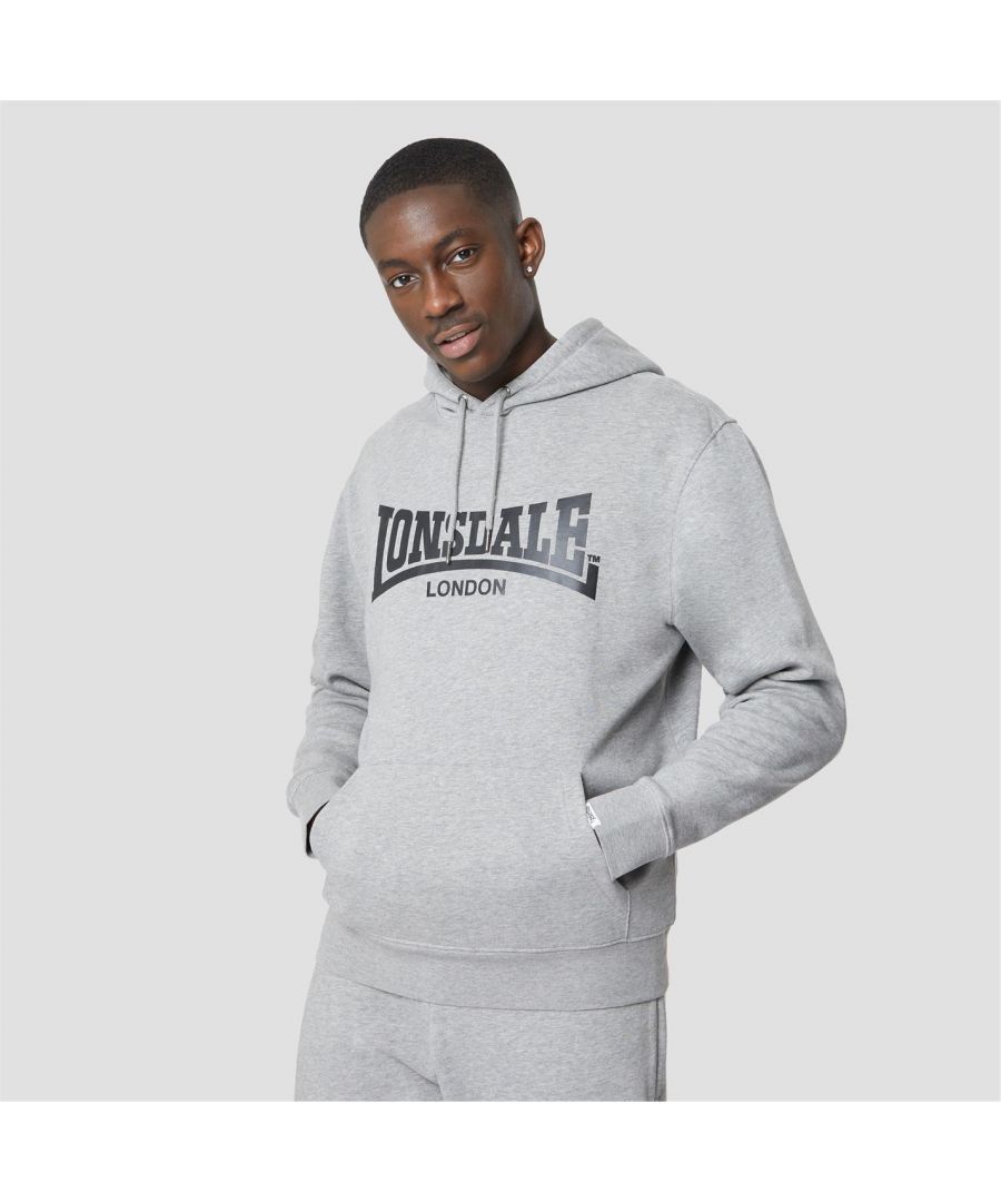 Image for Lonsdale Mens Essentials Logo Hoodie