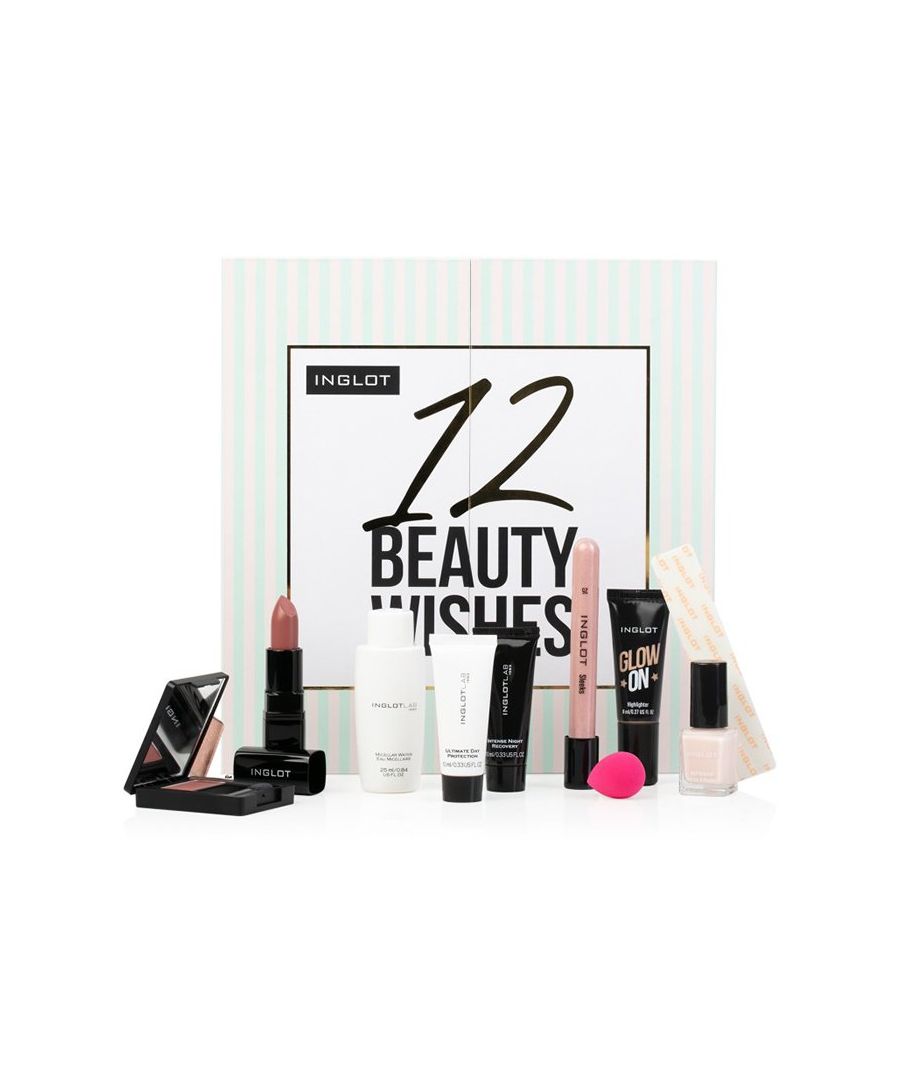 Image for Inglot Christmas Advent Calendar - 12 Beauty Wishes
