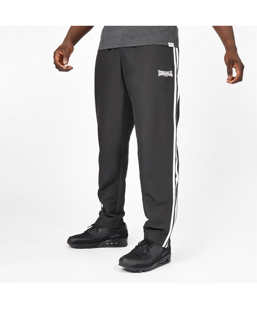 Image for Lonsdale Mens 2S OH Woven Pants Tracksuit Bottoms