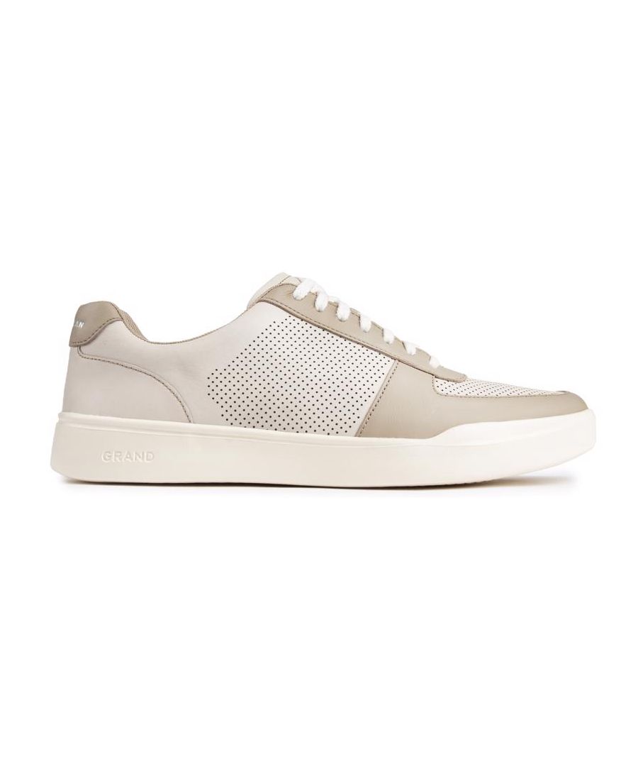 The New Grand Crosscourt Is A Classic Kick On The Outside, With Cole Haan Engineering On The Inside. So You Get Cushioned, Bouncy Steps And An Effortless Fit, Without Any Extra Weight. Featuring A GrandfØam Footbed For Plenty Of Luxurious Cushioning And A Lightweight Outsole For Added Traction.
