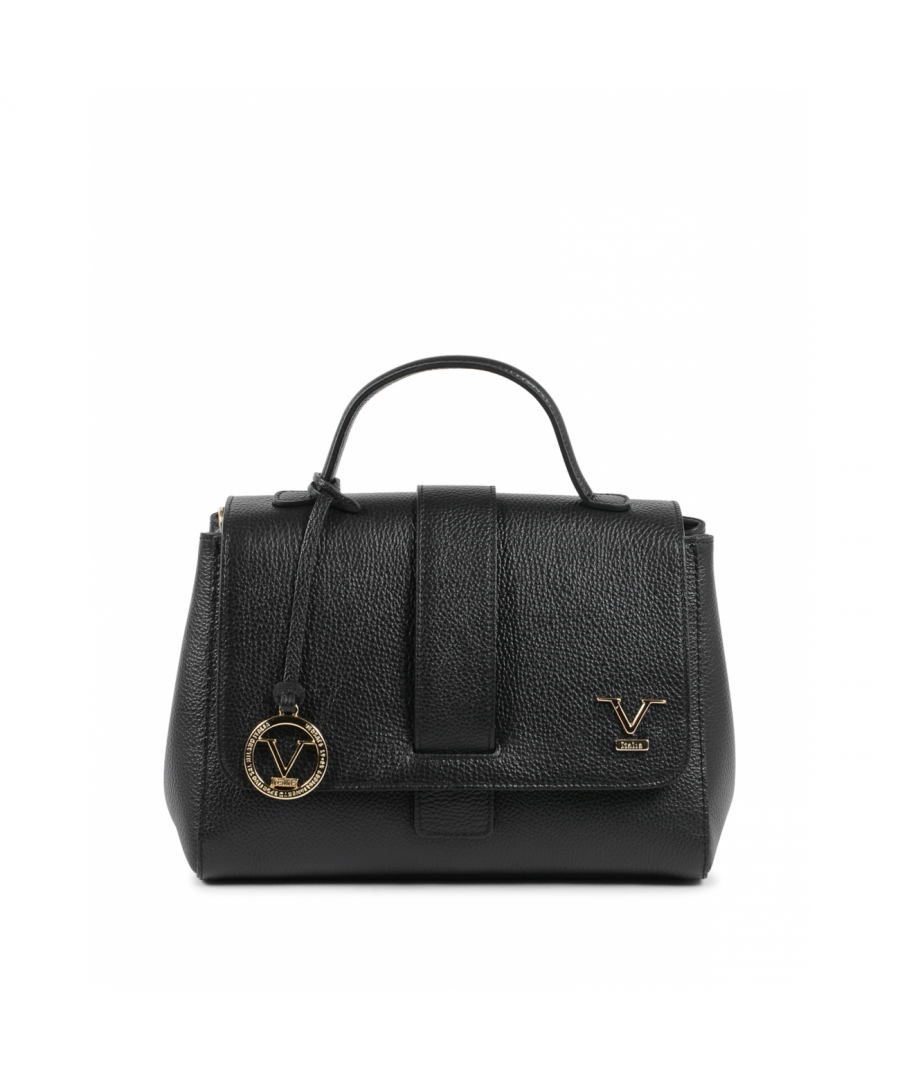 By: 19V69 Italia- Details: BC10280 52 DOLLARO NERO- Color: Black - Composition: 100% LEATHER - Measures: 33x22x15 cm - Made: ITALY - Season: All Seasons
