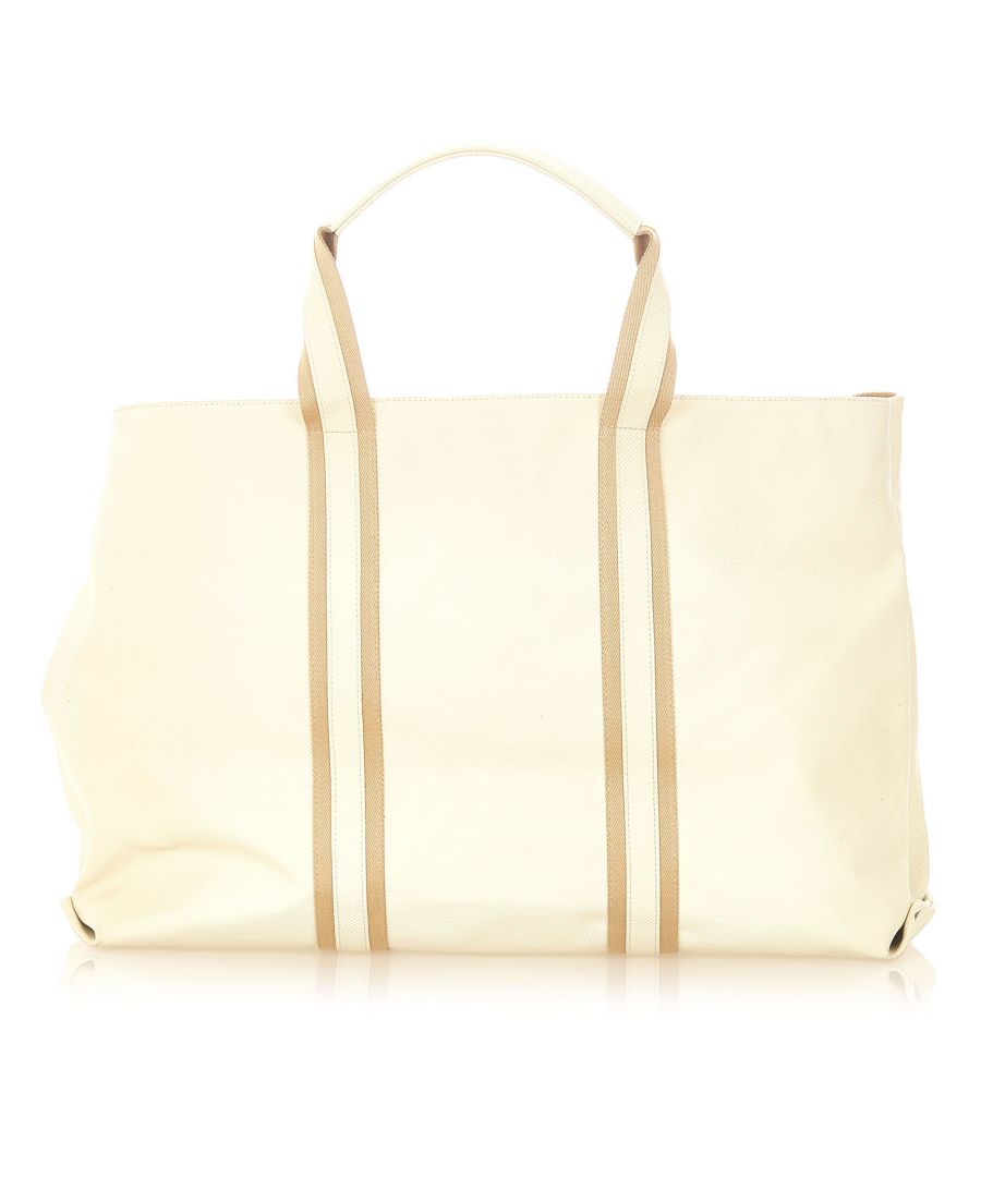 Bottega Veneta preowned Womens Vintage PVC Tote Bag White - One Size
