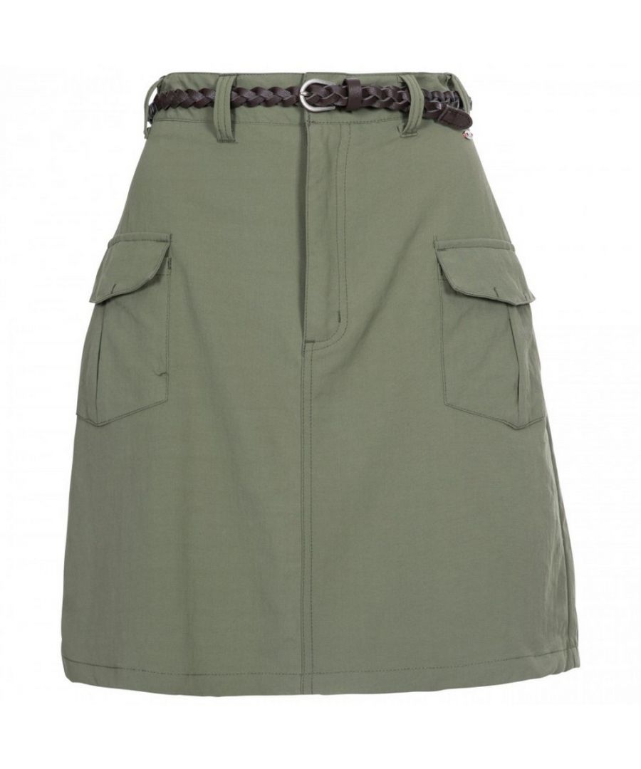 Image for Trespass Womens Quora Belted Skirt (Herb)