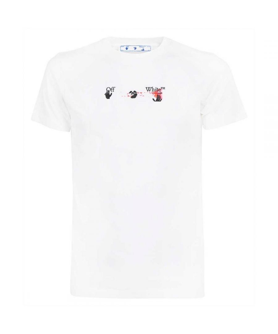 x off-white men's t-shirt - black