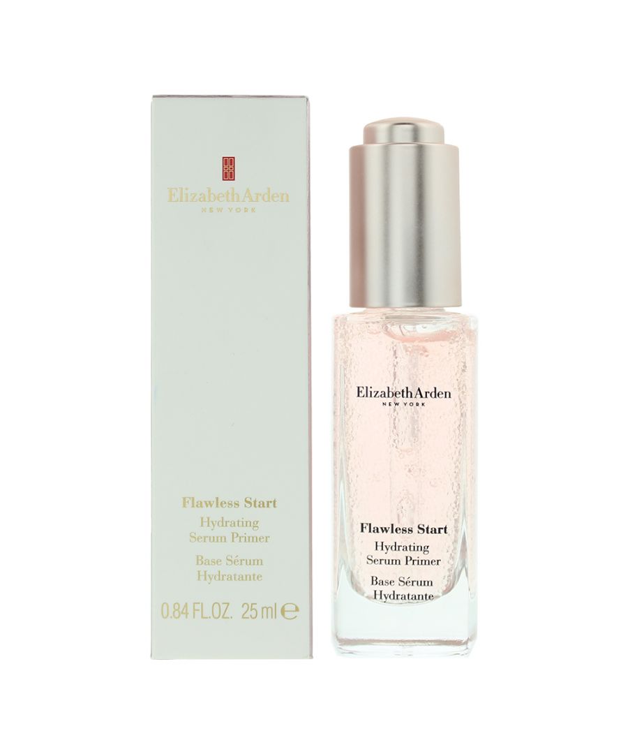 The Elizabeth Arden Flawless Start Hydrating Serum Primer has been formulated with hyaluronic acid, to help hydrate and care for the skin. The primer creates a smooth, even base on the skin whilst improving the look of fine lines and wrinkles, and restores a youthful glow.