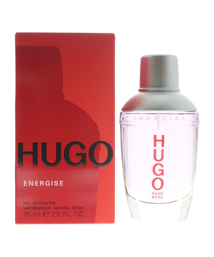Hugo Energise by Hugo Boss is a woody aromatic fragrance for men. Top notes: mint, pink pepper, lemon, pineapple leaf, cardamom, kumquat, mandarin orange. Middle notes: freesia, nutmeg, coriander, juniper, clary sage, jasmine. Base notes: teak wood, leather, vanilla.