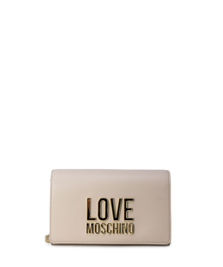 Brand: Love Moschino   Gender: Women   Type: Bags   Color: Grey   Fastening: with Clip   Season: Spring/summer  -100% polyurethane