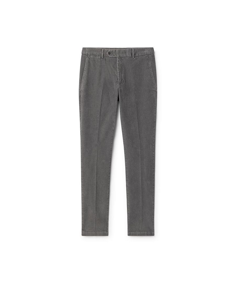Image for Men's Hackett Corduroy Chinos in Carbon