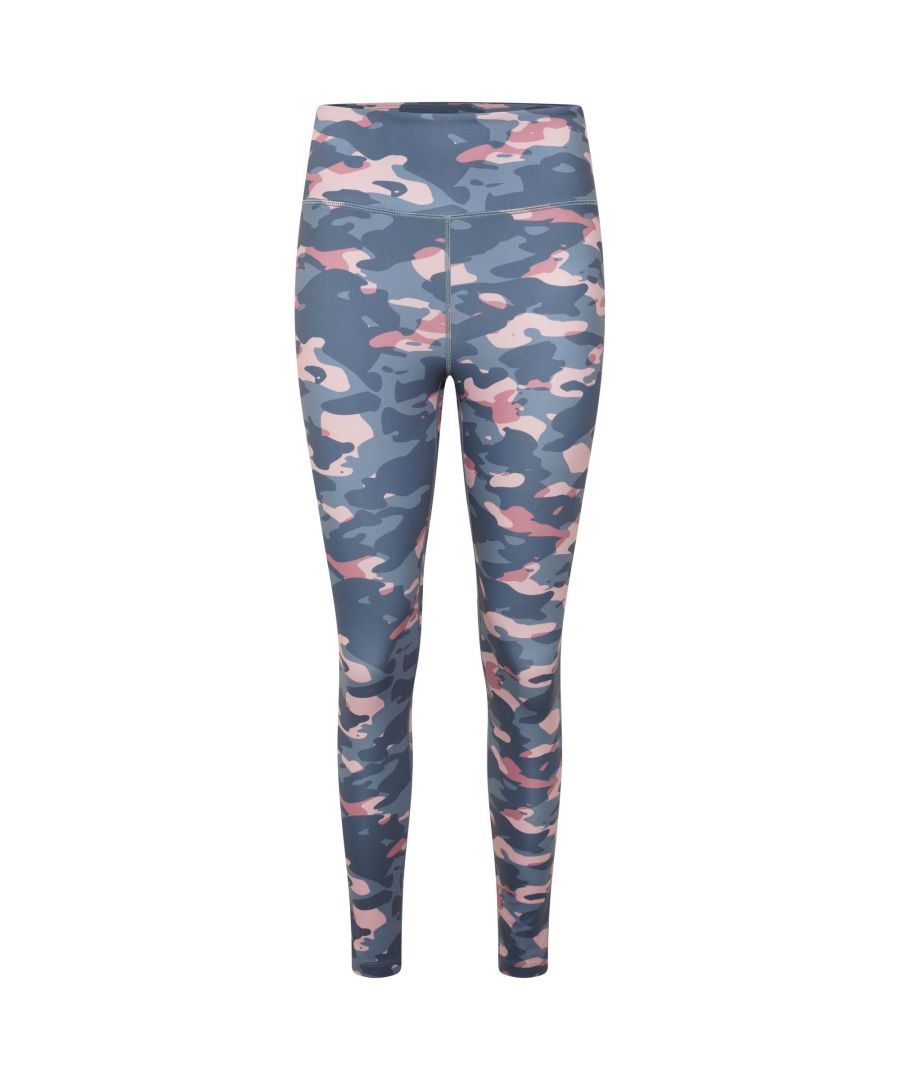 Image for Dare 2B Womens/Ladies Influential Camo Recycled Leggings (Powder Pink)