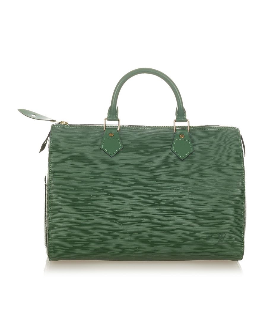 Image for Vintage Louis Vuitton Epi Speedy 30 Green