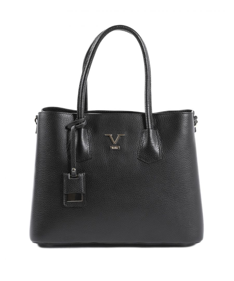 By: 19V69 Italia - Detail: 10510 DOLLARO NERO - Colour: Black - Composition: 100% LEATHER - Measures: 35x25x16 cm - Made: ITALY