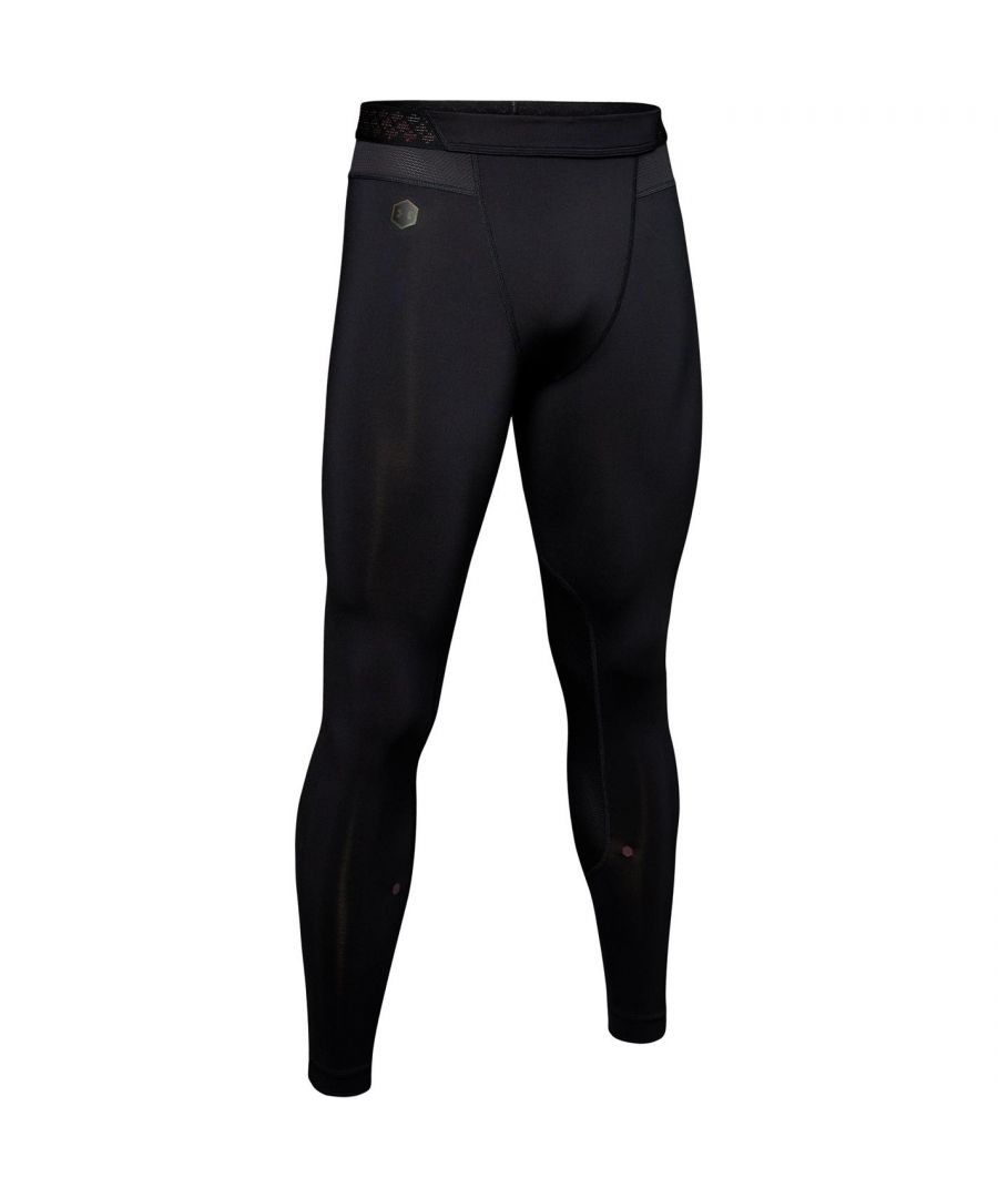 Image for Under Armour Mens Gents Rush Tights Sports Workout Gym Training Leggings Bottoms