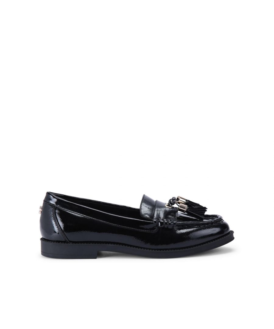 Carvela Womens Manor Loafers - Black - Size UK 8