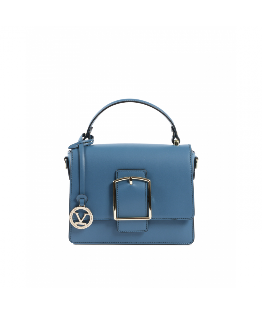 By: 19V69 Italia- Details: V505 52 RUGA OTTANIO- Color: Blue - Composition: 100% LEATHER - Measures: 20x16x8 cm - Made: ITALY - Season: All Seasons