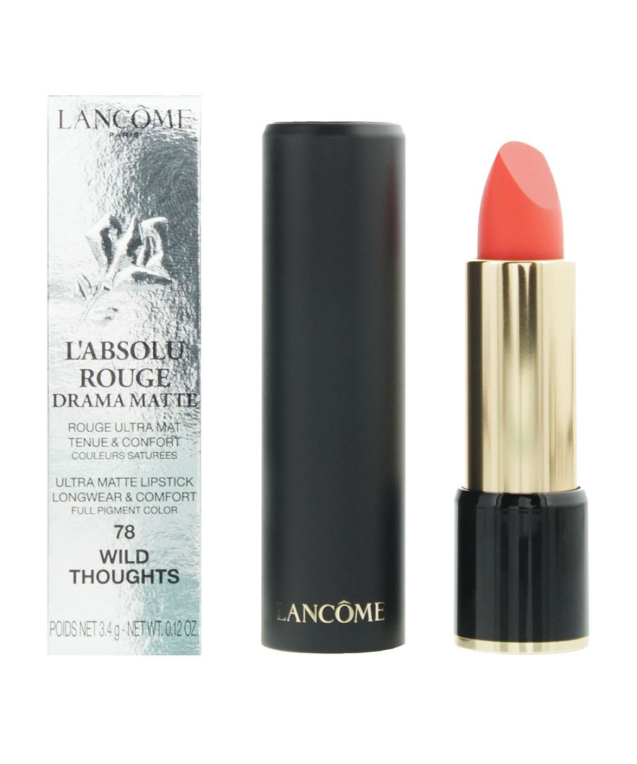 Lancome Absolu Rouge Cream Lipstick offers an ultra-smooth and luminous satin finish. The creamy formula glides over lips with a veil of moisturising colour boosting moisture levels, leaving lips soft, hydrated and comfortable