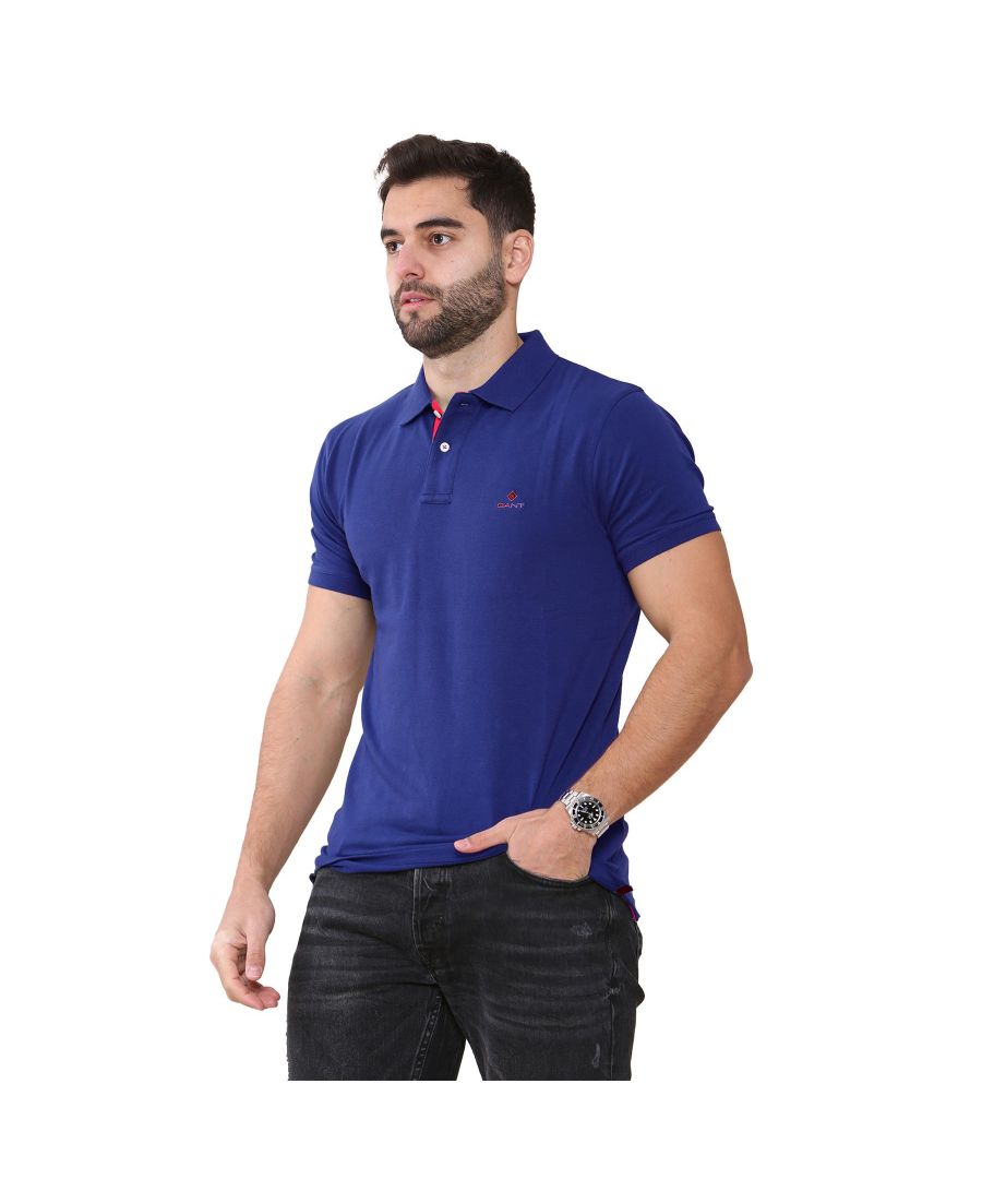 Image for Gant Mens Short Sleeve Polo Shirts