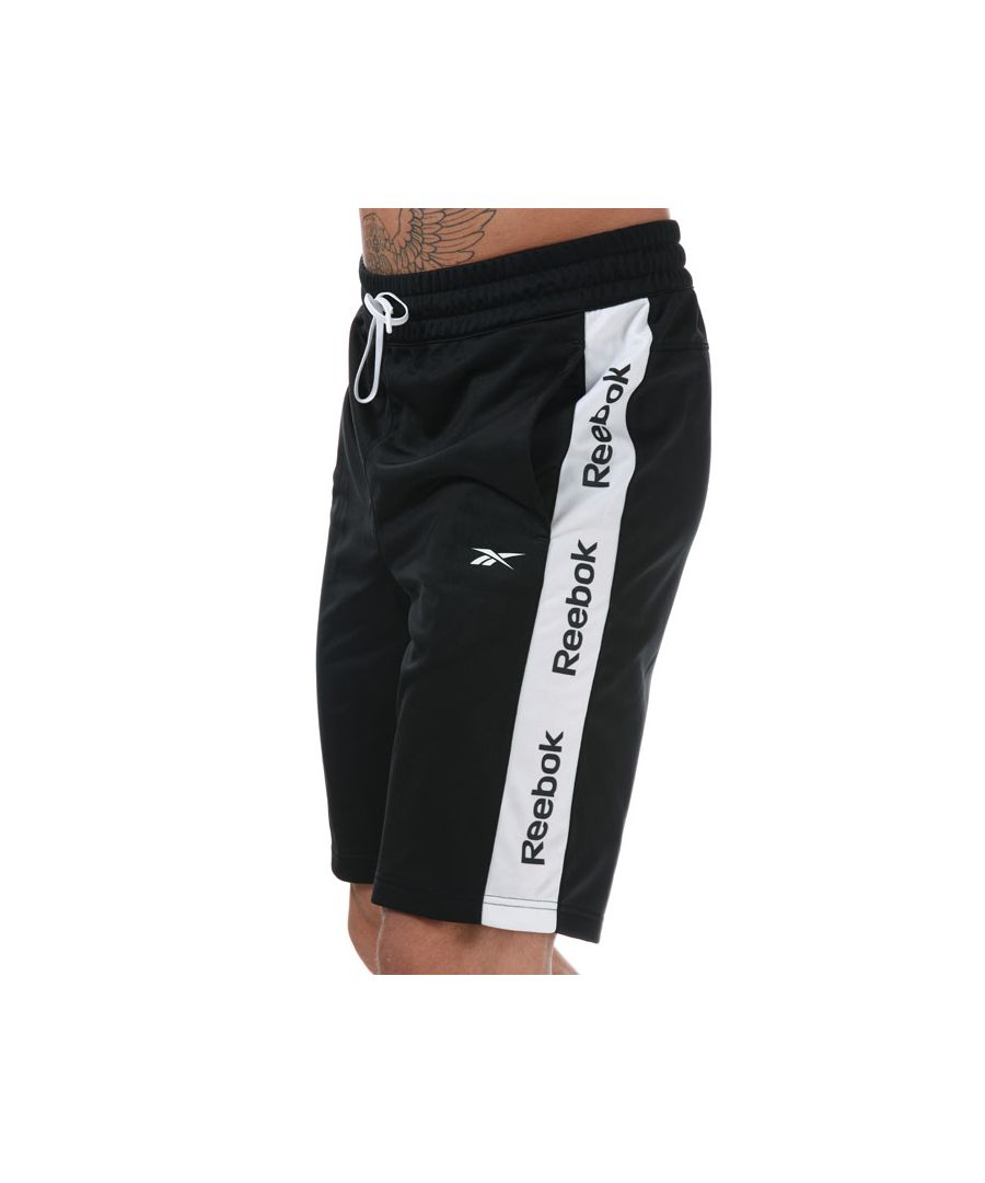 Image for Men's Reebok Training Essentials Linear Logo Shorts in Black