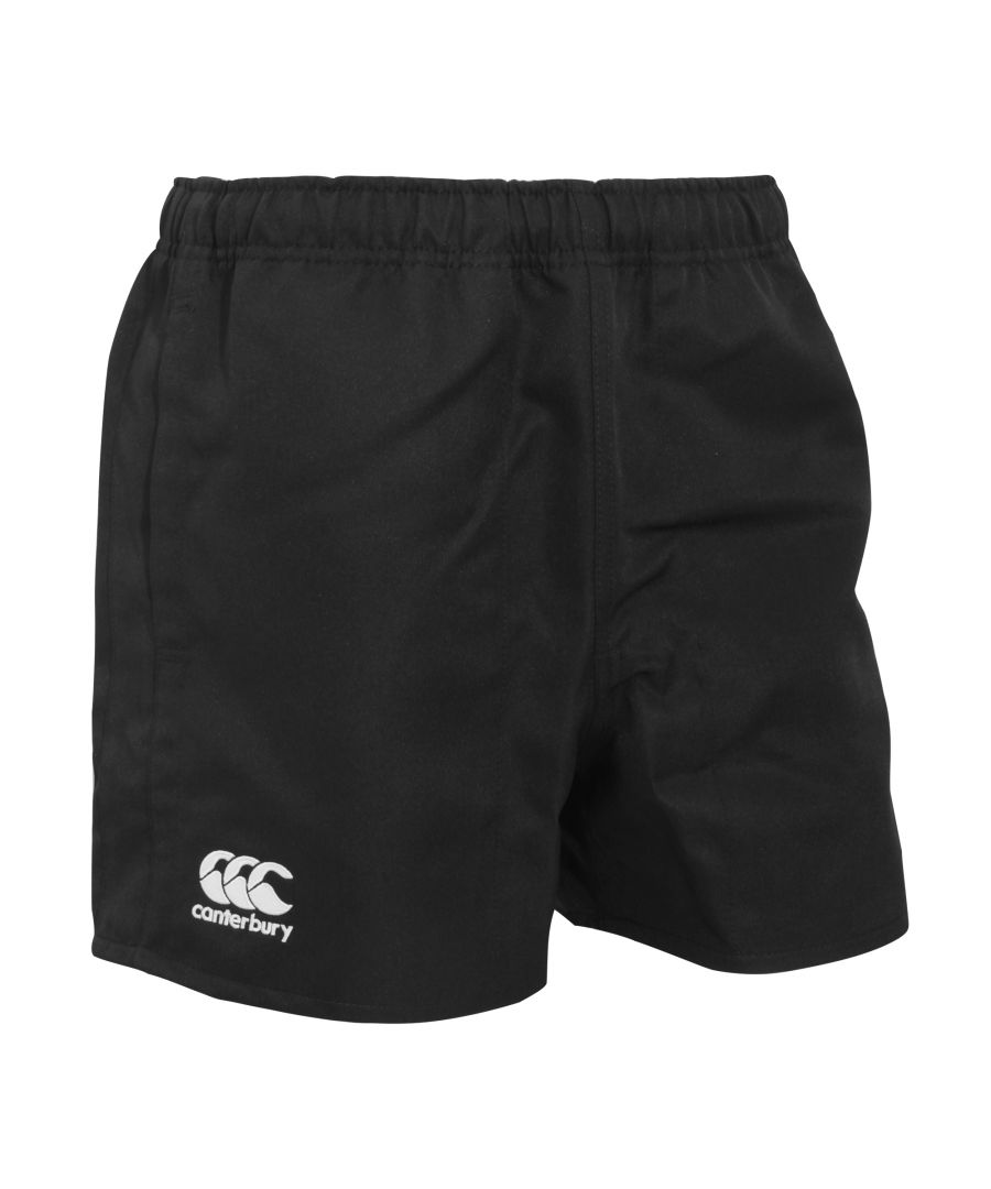 Image for Canterbury Mens Professional Elasticated Sports Shorts (Black)