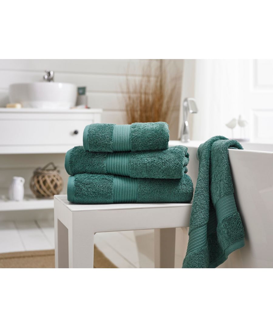 Pima Cotton is accepted to be better than Egyptian cotton as it gives better absorbency, more durability and is softer to the skin. This towel contains anti-bacterial and odour blocking properties which are added during manufacturing.