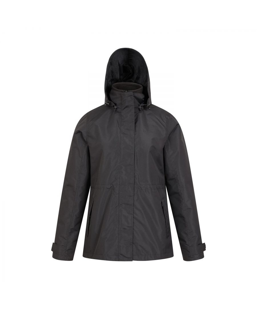 Mountain Warehouse Womens/Ladies Fell II 3 In 1 Jacket (Black) - Size 18 UK