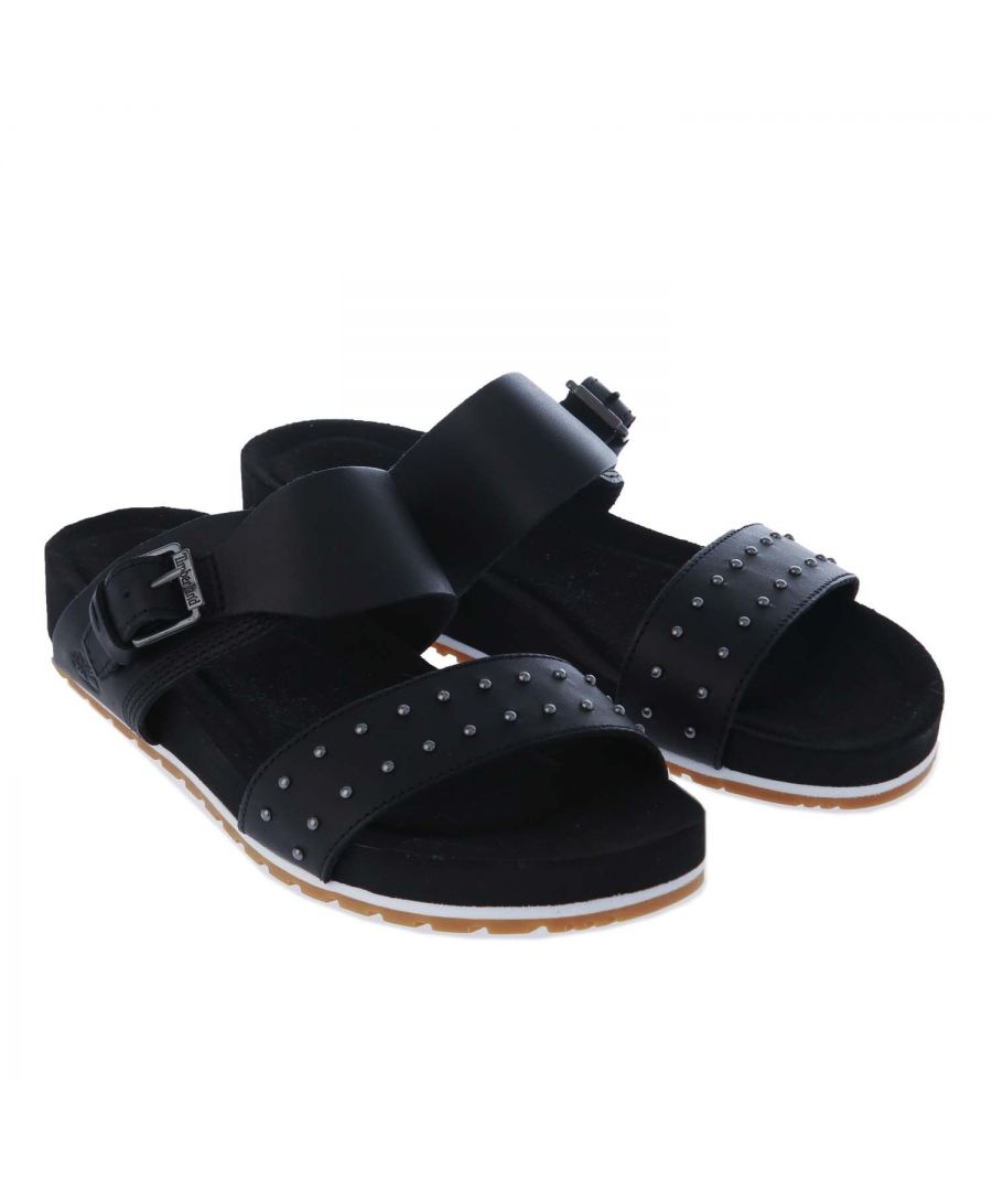 Timberland Malibu Waves 2 Band sandalen voor dames in zwart