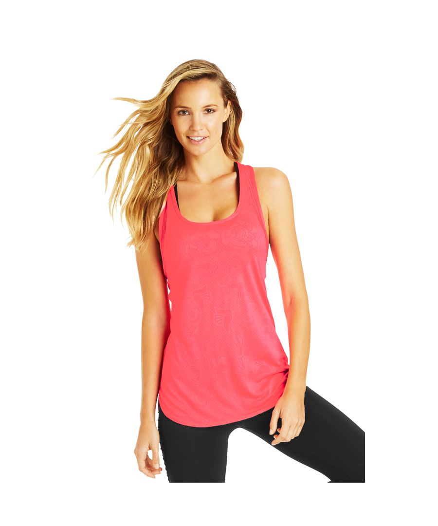 Lorna Jane Lacey Excel-tank in Dragon Fruit