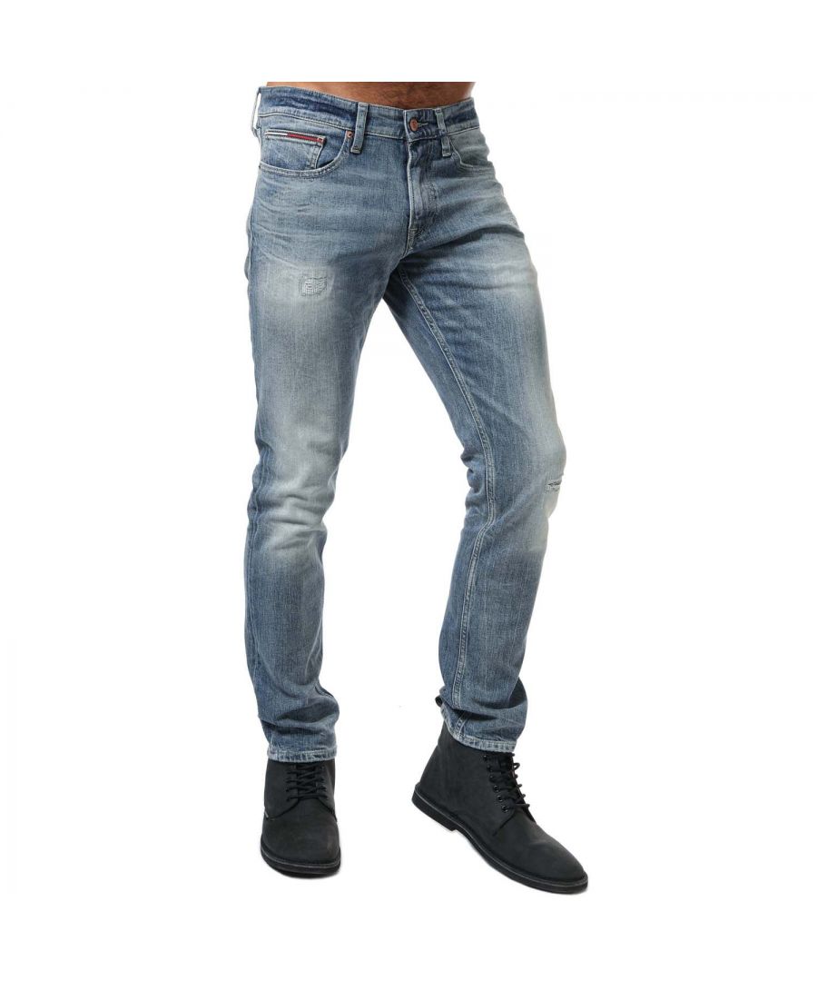 Tommy Hilfiger Scanton slimfit jeans voor heren, blauw