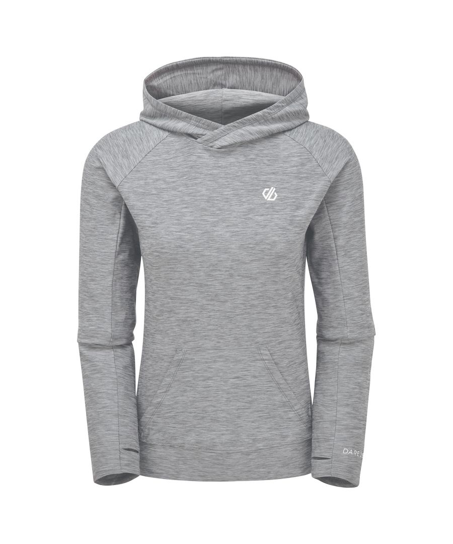 Dare 2B Womens/Ladies Laura Whitmore - Sprint City Marl Lightweight Hoodie (Ash Grey) - Size 8 UK