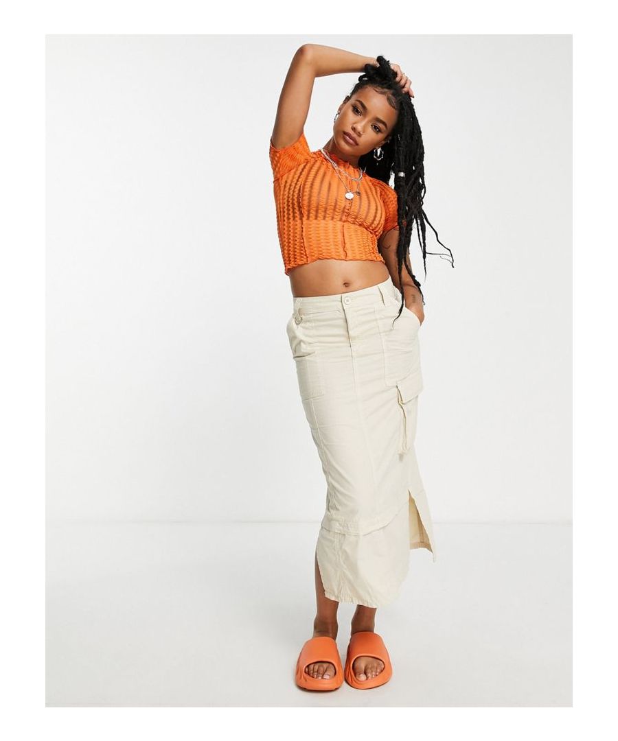 Tops by Topshop Petite Act casual Crew neck Short sleeves Cropped length Regular fit  Sold By: Asos