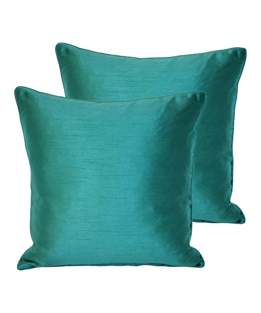 Known as the island famed for rugged landscapes, palm-lined beaches, coral reefs and blue lagoons. These cushions will embody all the bright colours you would find on the tropical island of Fiji. Featuring a luxurious faux silk fabric, these cushions will reflect light like the sun at all angles and will easily make a statement in any décor or interior.